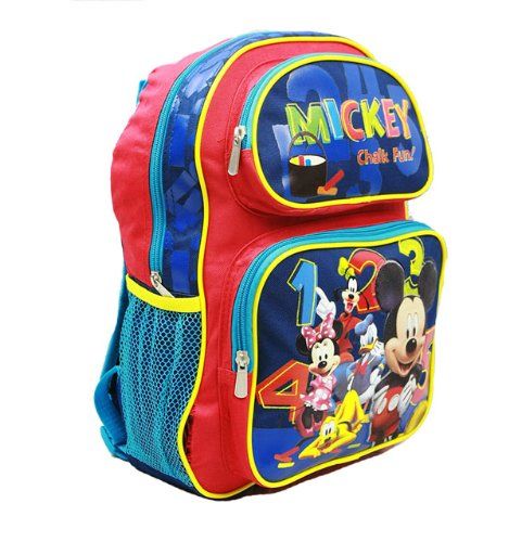   MOUSE NEW Disney Clubhouse School Back Bag Toddler Kid 14  