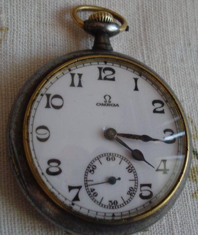 ANTIQUE SWISS OMEGA AMAZING 1900 ORIGINA Pocket Watch  