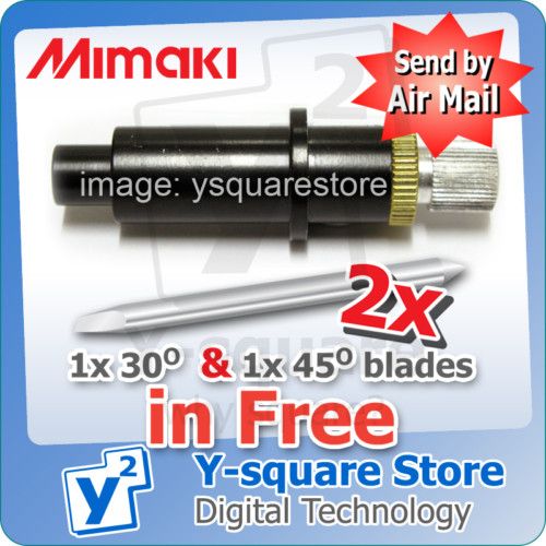 Aluminum BLADE HOLDER 4 Mimaki Plotter Cutter +2 blades  