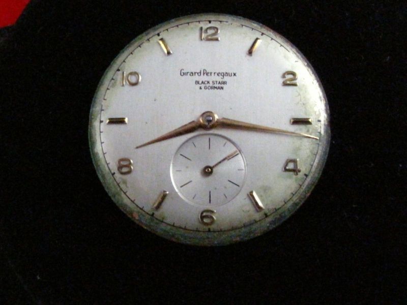 VINTAGE 17J GIRARD PERREGAUX WRISTWATCH MOVEMENT**  