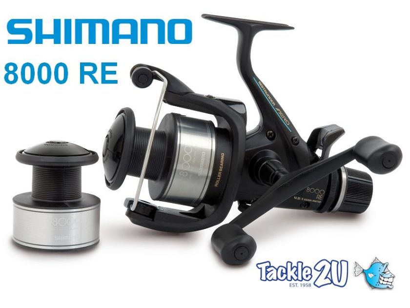 SHIMANO Aero 8000 RE Baitrunner Reel x2 Pair of reels  