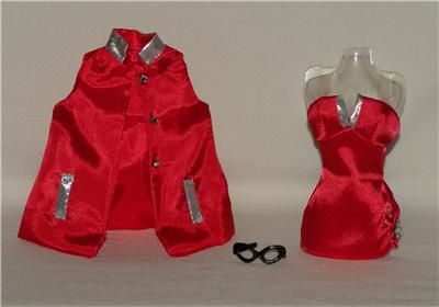 Barbie Silkstone Gorgeous 2 Pc Retro Bathing Suit Coat+  