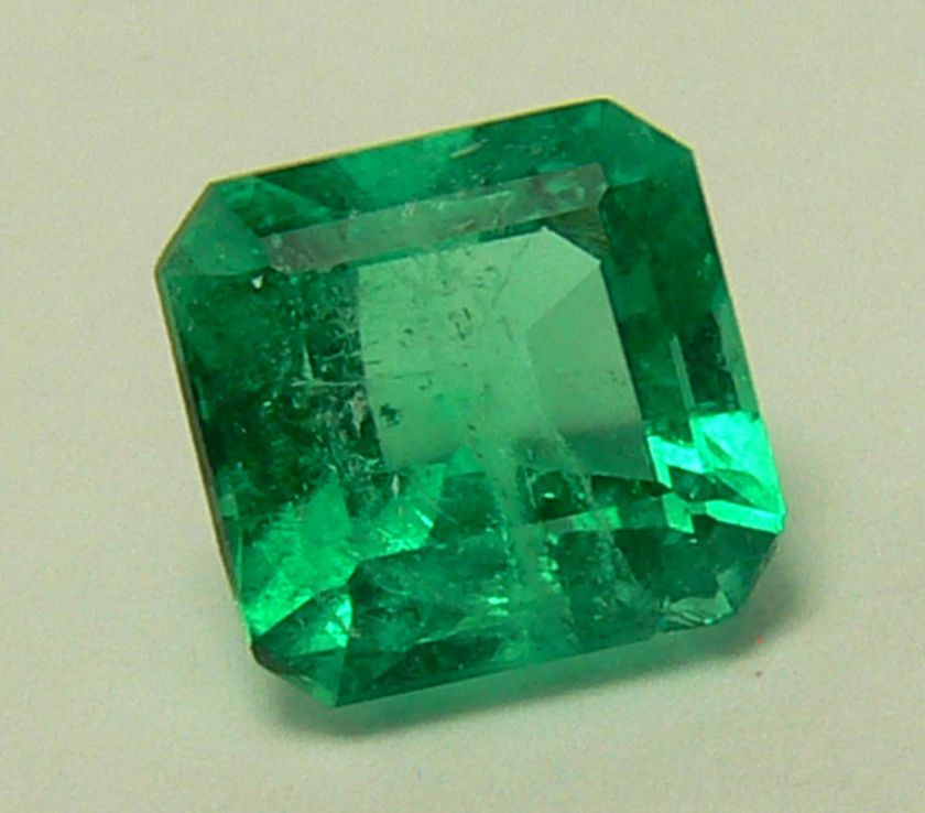 54cts Fantastic Natural Loose Colombian Emerald Emerald Cut  