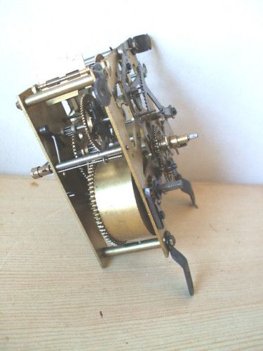 Gustav Becker Striking Mantle Clock Movement For Spares  