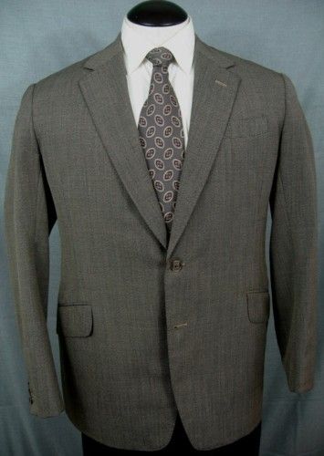 Philip Pyzer & Son, London bespoke portly fit suit ~40R  