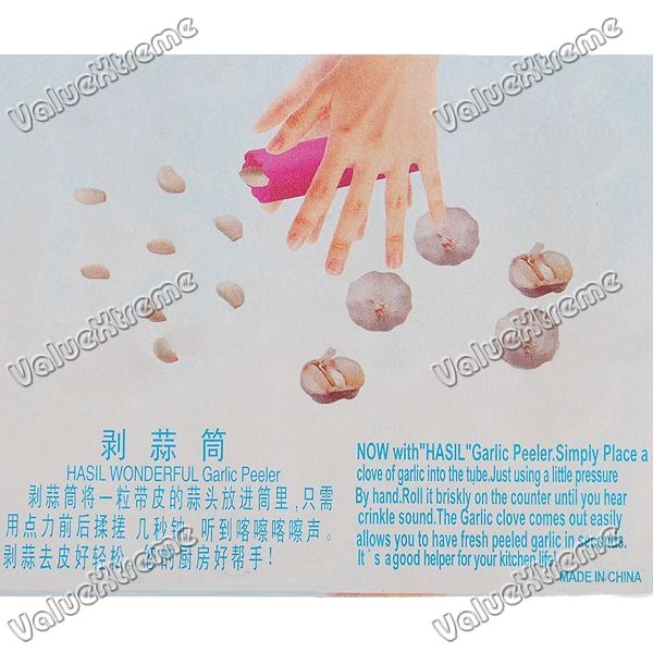   Convenient Garlic Peeler Peel Easy Useful Kitchen Cooking Tool  