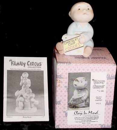 Family Circus Could I Plead Insanity? Bil Keane Figure  