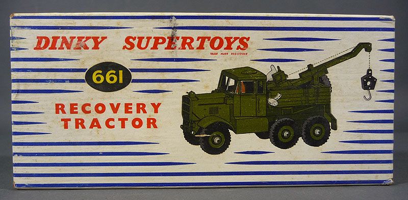   661 Recovery Tractor & Original Box by Meccano Made in England  