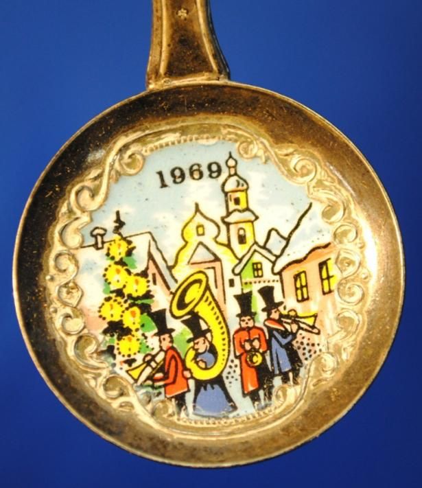 Old Vintage Klepa arts German Christmas Collector Spoon  