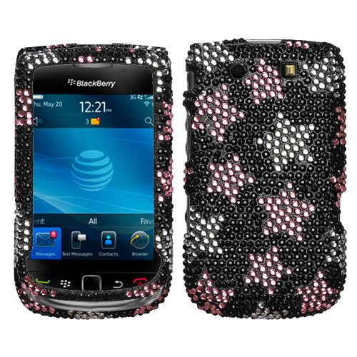 BLING Phone Cover Case FOR Blackberry TORCH 9800 Star F  