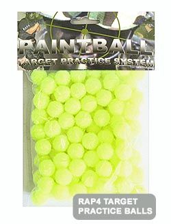 RAP4 .68 Cal Target Balls   Red (Bag of 100)  