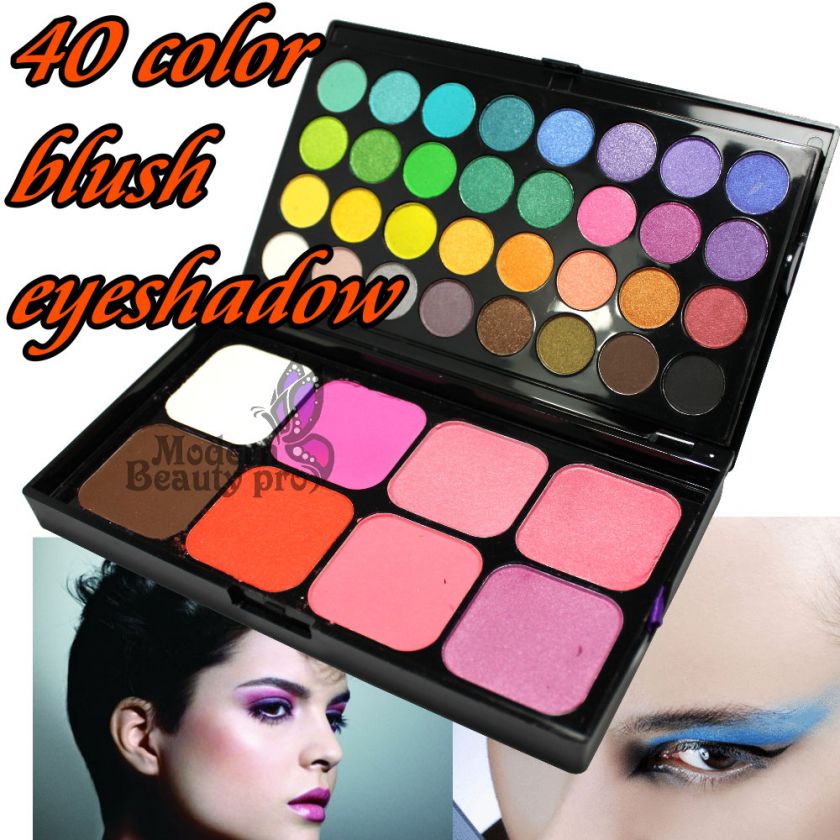 MANLY 40 COLOR EYESHADOW BLUSH CONTOUR MAKEUP PALETTE  