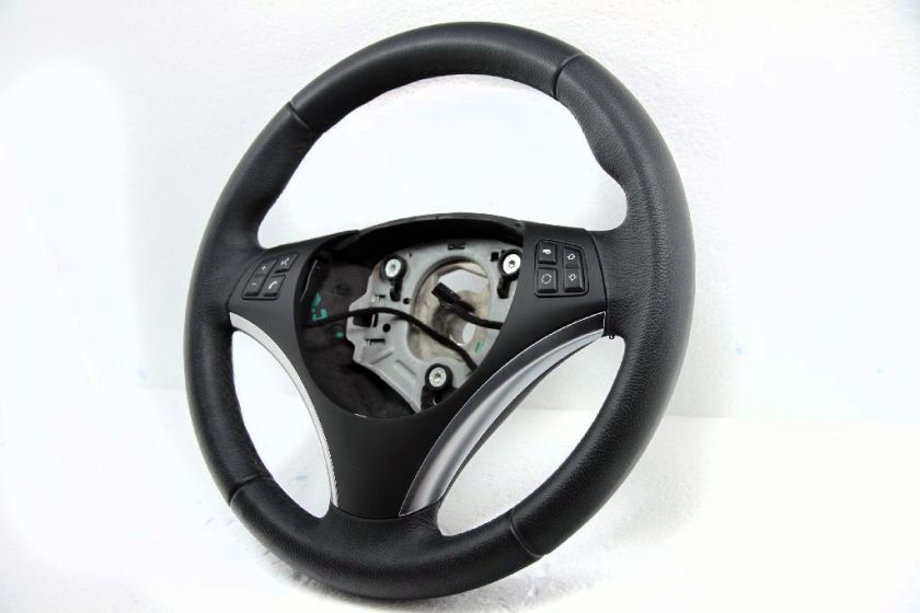 OEM BMW 3 SERIES E90 E91 E92 E93 SPORT STEERING WHEEL LEATHER 