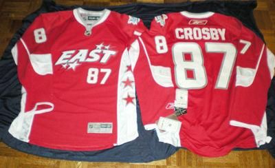 RBK EASTERN ALL STAR SIDNEY CROSBY RED PREMIER JERSEY size 2XL  