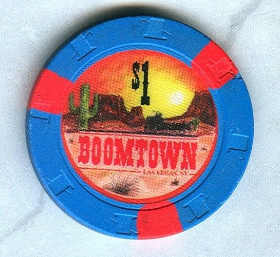 BOOMTOWN CASINO LAS VEGAS $1 CHIP N1465 (SU)  