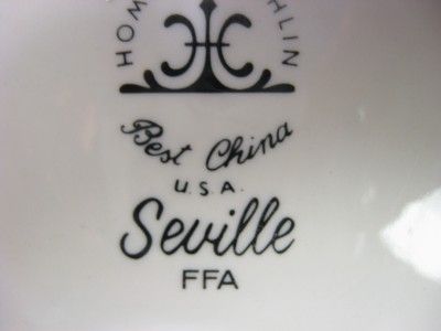 Seville FFA Dinner Plate 10 1/2 Homer Laughlin NICE  