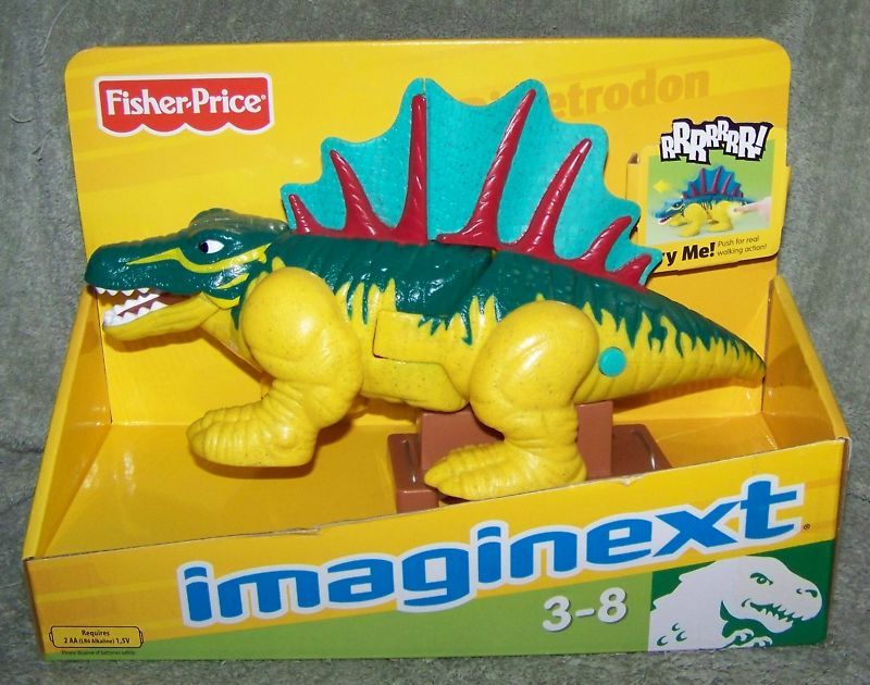 IMAGINEXT SPINY THE DIMETRODON SET   WALKING ACTION  