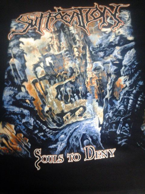 Suffocation   Souls To Deny T Shirt  