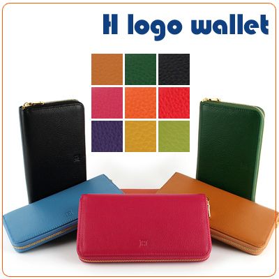 Womens Genuine leather Clutch WALLET Many cards, mobile phone 