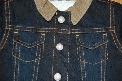 BURBERRY BABY CORY DENIM JACKET UNISEX 9 MONTHS $145  