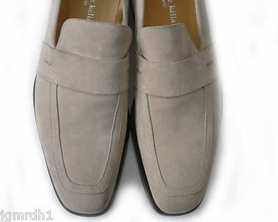 NEW STEPHANE KELIAN Paris suede shoes loafers mens $595  