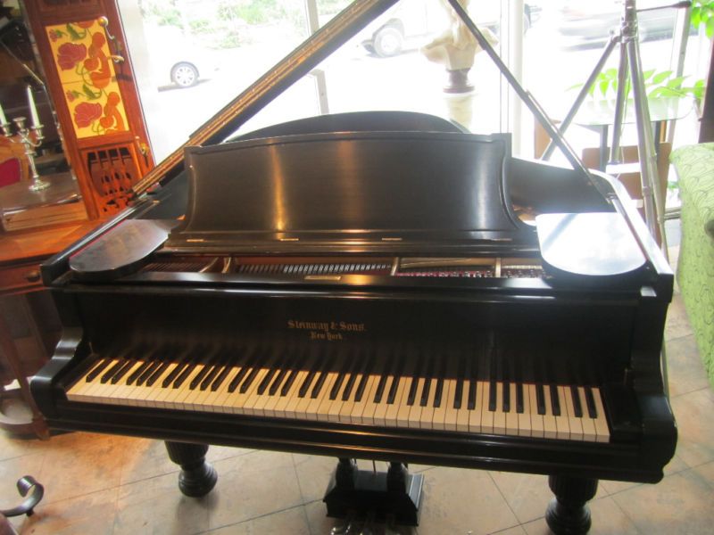 1885 Steinway & Sons Black Grand Piano  