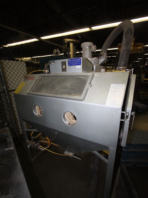 Universal Blast Machine, Model 64, 115/220V, 1 Phase, Bead Blasting 