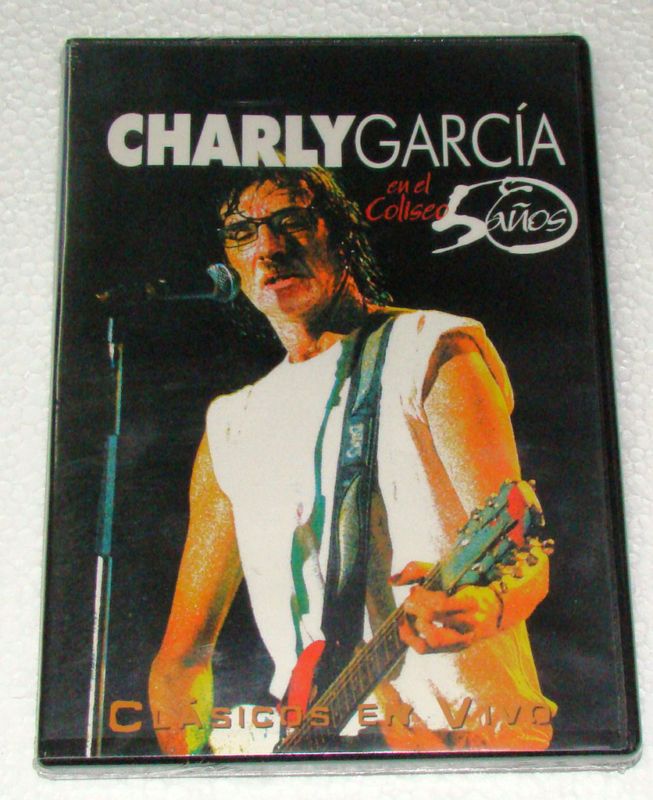 CHARLY GARCIA EN EL COLISEO 50 AÑOS ARGENTINA new DVD  