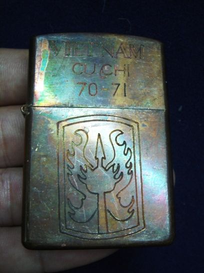 Original Vietnam Zippo 1970 71   US Army   vietnam war (CUCHI)  