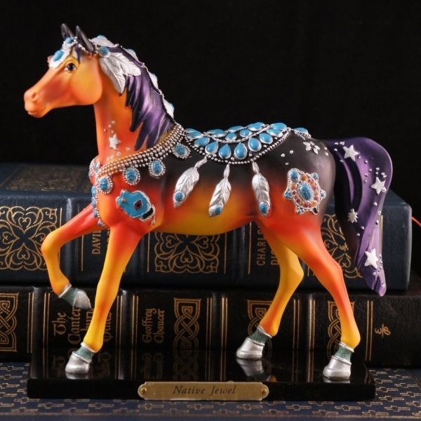 NIB PP12243 Painted Ponies Native Jewel Pony Horse Pony  