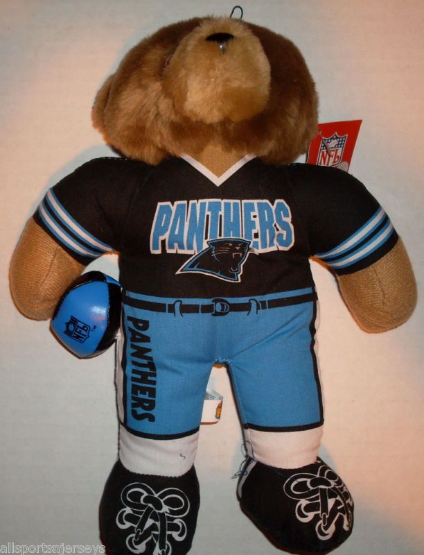 NFL NWT PLUSH TEDDY BEAR   CAROLINA PANTHERS  