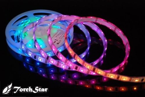 5m 5050 Chasing Pattern RGB LED Strip + IR Controller  