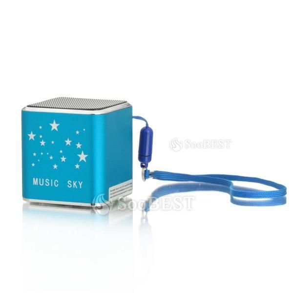 Music Sky Micro SD/TF Music Player Mini Speaker For Laptop Ipod  4 