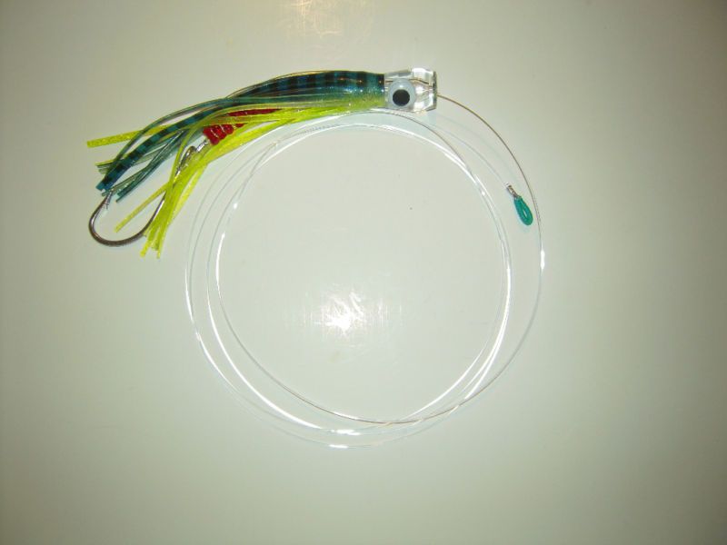 Chugger Yellow Blue Offshore Fishing Lure Tuna Dorado  