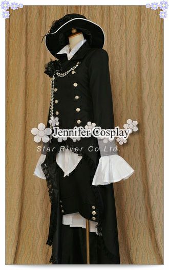 Butler Ciel Phantomhive cosplay costume custom made  