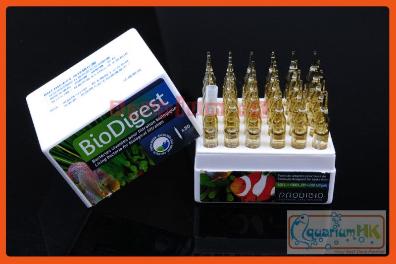 Prodibio BioDigest 30 Vials  Salt Fresh Water Aquarium  