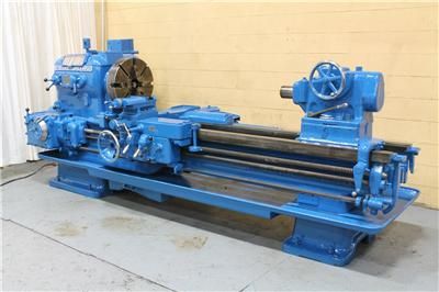 28 X 72 LOGDGE & SHIPLEY GAP BED ENGINE LATHE STOCK #58109