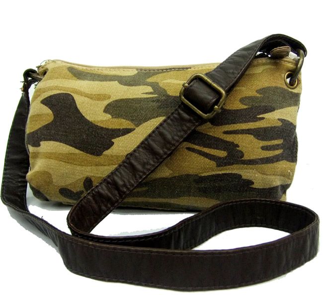 Sparrow True Shoulder Bag Desert Camo Covent Garden  