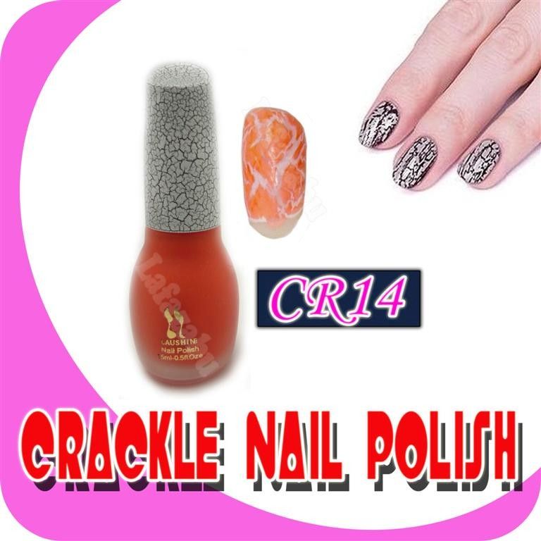 Fashion Crackle Nail Polish 18ml 20 colors for selection CR01 20 