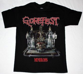 GOREFEST MINDLOSS91 DEATH BOLT THROWER CANCER MONSTROSITY NEW BLACK T 