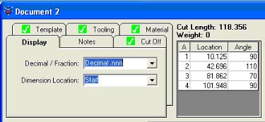 We can change the Decimal / Fraction fields to allow for tolerances 