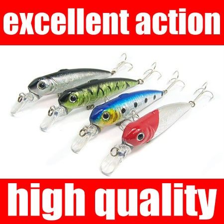 FISHING Tackle Minnow crankbaits lures Kits RHE 90 S4  