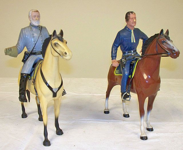   Hartland toy US CS civil war Calvary General Lee horse NR lot  