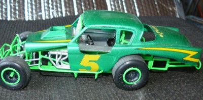 24  1/25 built model modified race car  