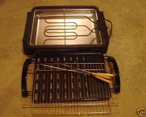 Maxim Indoor BBQ Grill Model MG239 Good  