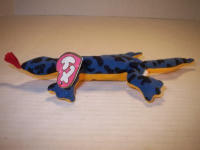 Ty Teenie Beanie Babies Lizz The Lizard 1993  