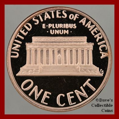 1981 S Type 2 Gem Proof Clear S Lincoln Memorial Cent  