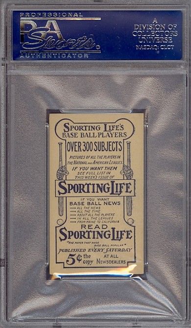 1911 M116 Sporting Life John Bliss St. Louis PSA 5 (MC) *269200  