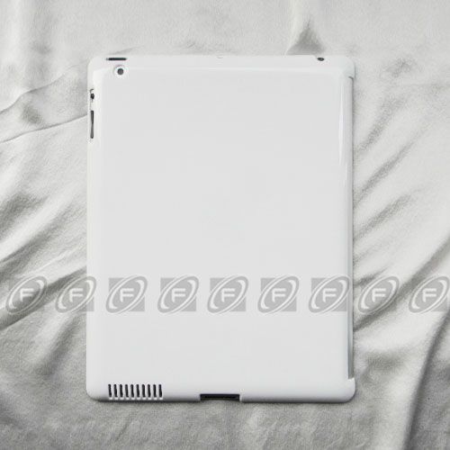 The New iPad 3rd Gen Hard Back Case Skin Work With Smart Cover Multi 