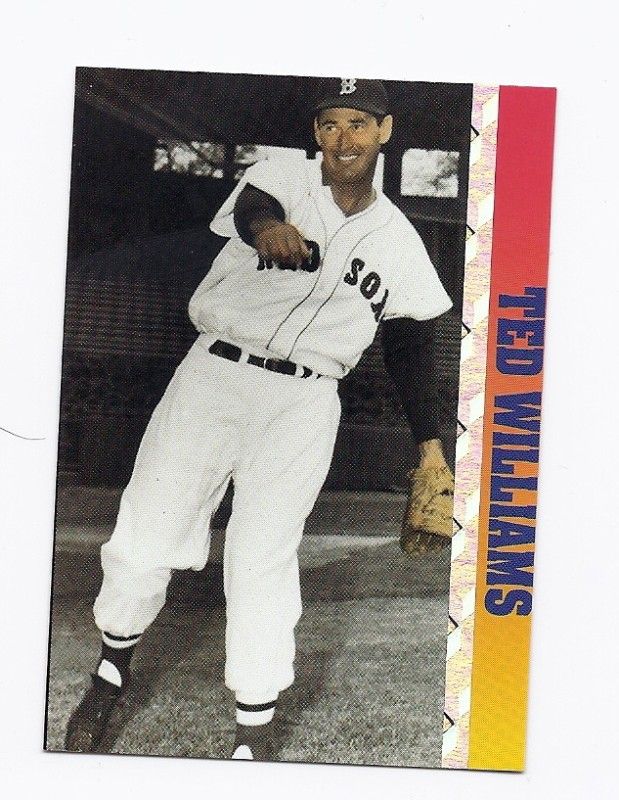 1993 TED WILIAMS BALLSTREET NEWS CARD  